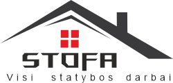 Stogo, fasado mūro darbai  Logo